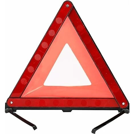 Cadre D'avertissement De Sécurité D'urgence Triangle Réflecteur Pliable Voiture Camion Panneau D'avertissement De Sécurité Routière Avec étui De Rangement – Image 3