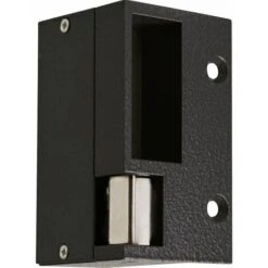 Gâche électrique Pour Serrure Horizontale Droite - Noir - Tension 12 V - Beugnot