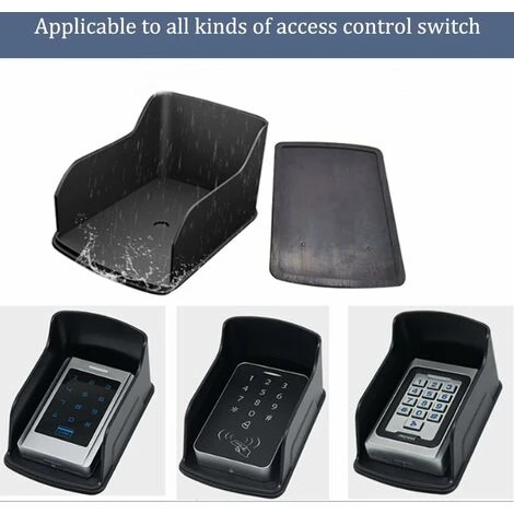 Couvercle Étanche Pour Clavier De Contrôle D'accès RFID, Couverture Imperméable De Pluie Pour Carillon De Sonnette, Antidéflagrant, Contrôleur D'empreinte De Protection Contre Pluie Couvercle Longzimi – Image 3