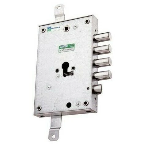 SERRURE MOTTURA SERRURE TRIPLE DEMI-TOUR POUR PORTE BLINDEE -85.571/28SX – Image 2