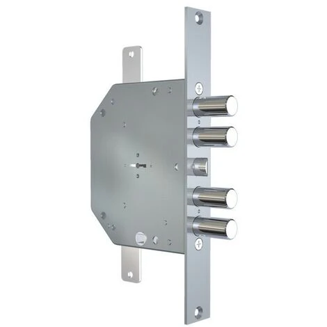Serrure De Sécurité Triple à Double Panneton Cr Art.2151/28 Plus Pour Insérer Des Clés Courtes + Dispositif Anti-manipulation - Salon – Image 3
