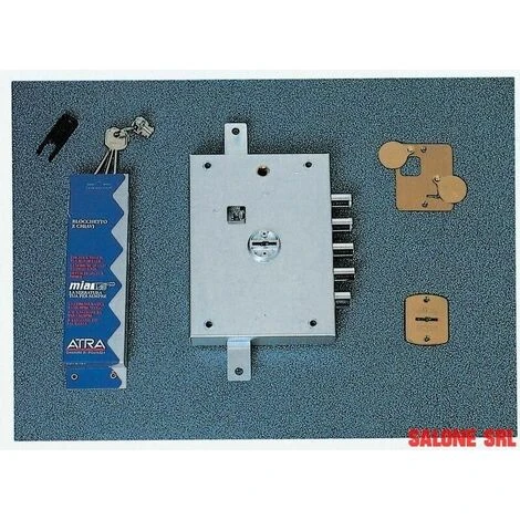 Serrure Antivol Triple Atra 7111-2 De Portes Blindées à Double Panneton - Salon – Image 2