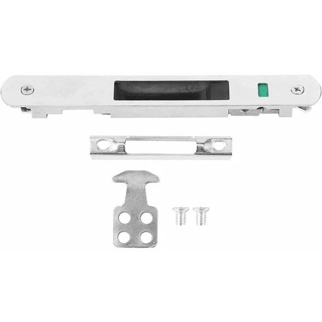 Serrure De Porte Coulissante - Garnitures De Quincaillerie De Verrouillage Simple De Fenêtre De Porte Coulissante En Acier Inoxydable De Ménage – Image 4