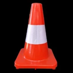 Cône De Chantier En Plastique Souple - 300 Mm