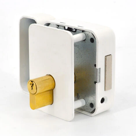 Verrou De Porte Haute Sécurité Rafale Cylindre à Double Entrée 30x60 THIRARD – Image 3