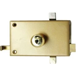 Mécanisme CAVITH 4541 A2P3 Horizontal Tirage Droit Coloris Or - ISEO - 9704HTCA01.5