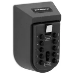 Boîte à Clés Boite à Clés Sécurisée Serrure Combi 10 Chiffres Montage Mural