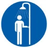DOUCHE OBLIGATOIRE D.80MM NORMASIGN En PS CHOC
