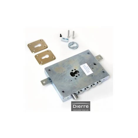 Serrure Dierre Atra NE427D Profil EuropA En Droit Avec EntrA E 70 Mm Pour Portes BlindA Es, Loquet RA Versible Droit Mm 151x206 – Image 2