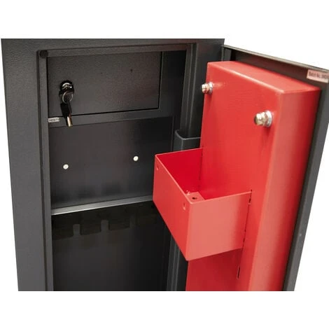 ARREGUI Domus ARM050335 Armoire à Fusils Avec Coffre Intérieur, 5 Fusils, Serrure à Clé – Image 3