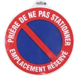 NOVAP - Disque - Défense De Stationner Emplacement Réservée - D: 300 Mm