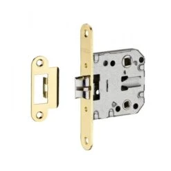 THIRARD - Serrure Encastrable à Condamnation Pour Salle De Bain Et Toilette, Axe 50mm, Entr'axe 47 Mm, Bouts Ronds