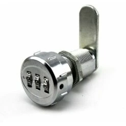 Serrure à Code Serrure Codée D'armoires De Tiroirnumérique Mécanique Code à Combinaison 3 Chiffres En Alliage De Zinc Pour Armoire Placard Tiroir Boîte Aux Lettres