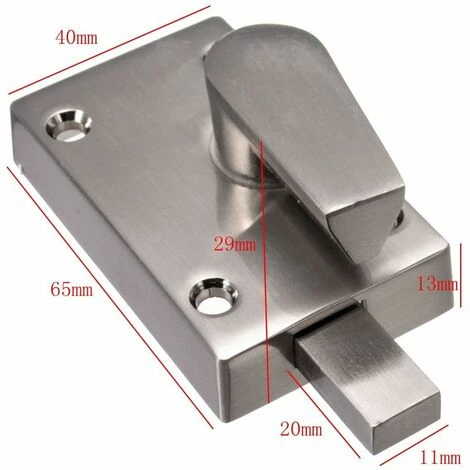 Targette Toilette Pour Porte De Toilette Voyant – Image 3