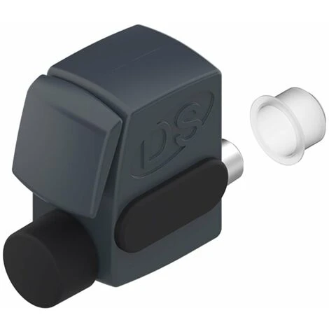 Verrou De Baie Coulissante à Bouton Poussoir Marron – Image 5