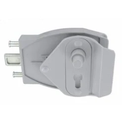 Serrure De Garage Réversible à Demi-cylindre, Bouton Poussoir Et Tirage BQ031370