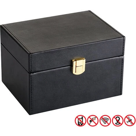 Lot De Boîte Anti RFID 16129.5CM Boitier En PU Protection Anti Onde – Image 5